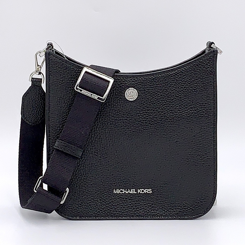 MICHAEL KORS Briley Small Pebbled Leather Messengr